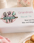 custom printed biscuit tin