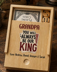 personalised playing card set