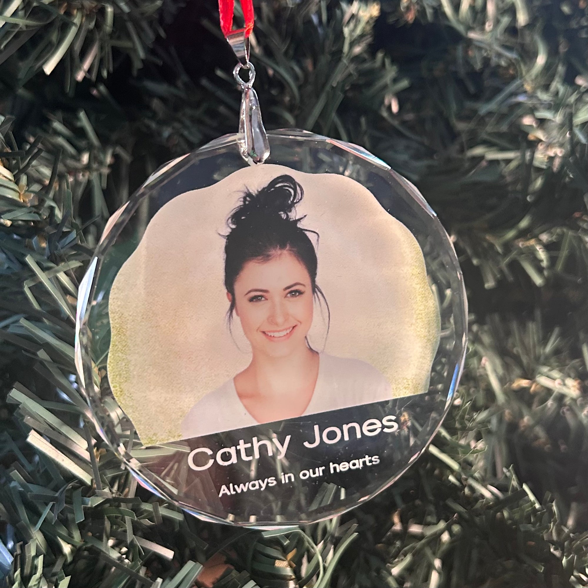 personalised christmas ornament 