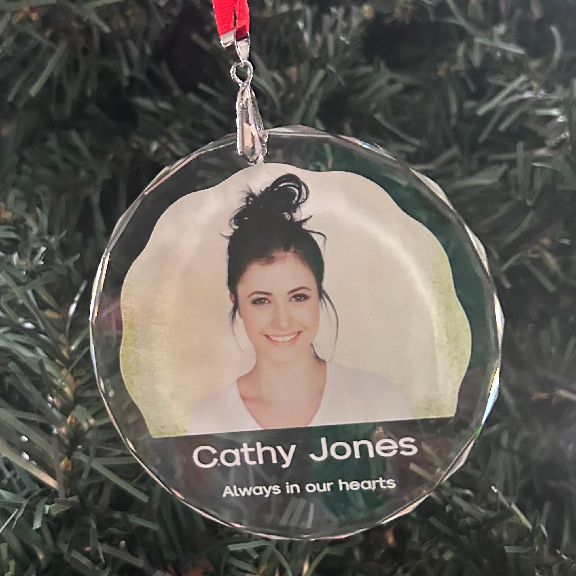 personalised christmas ornament 