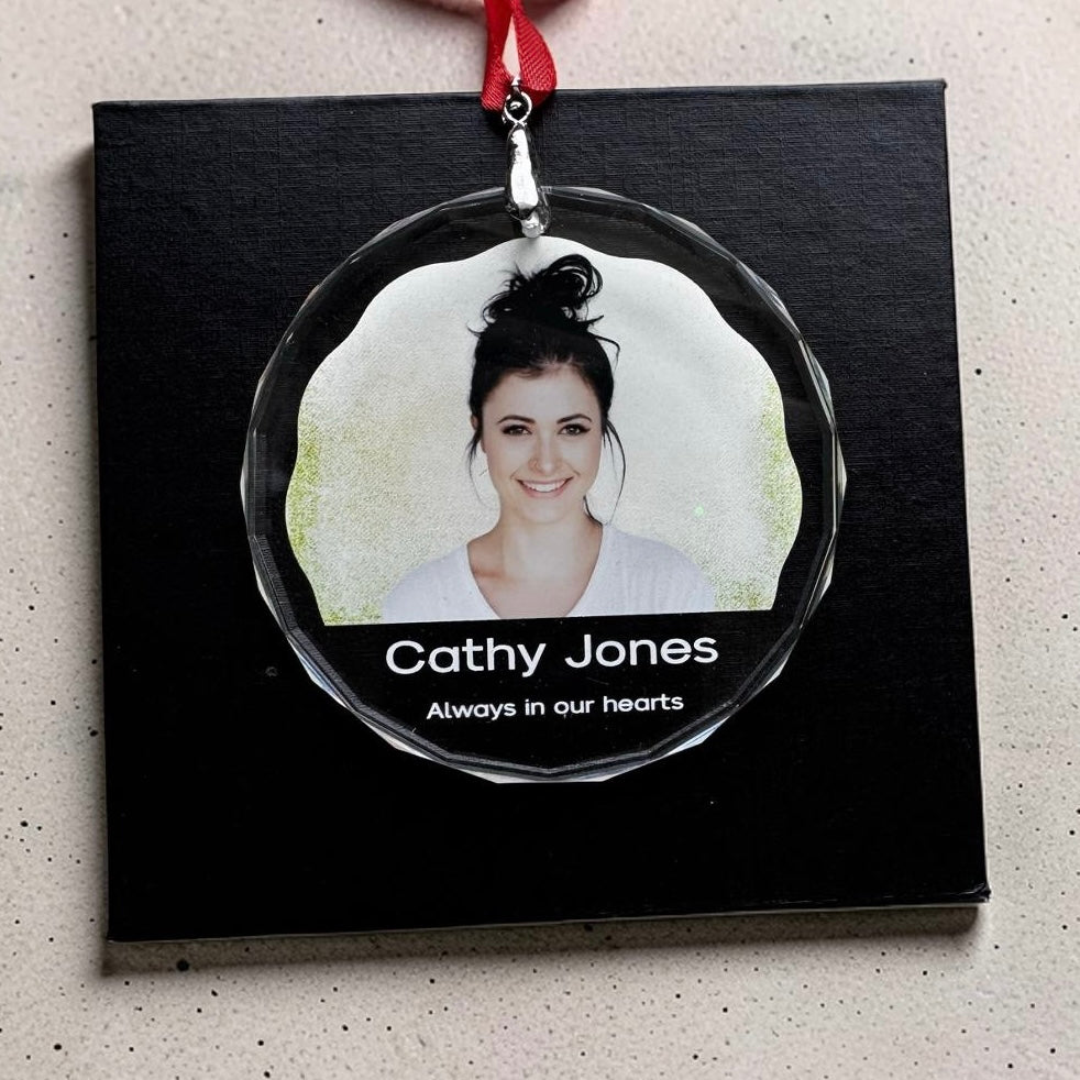 personalised christmas ornament 