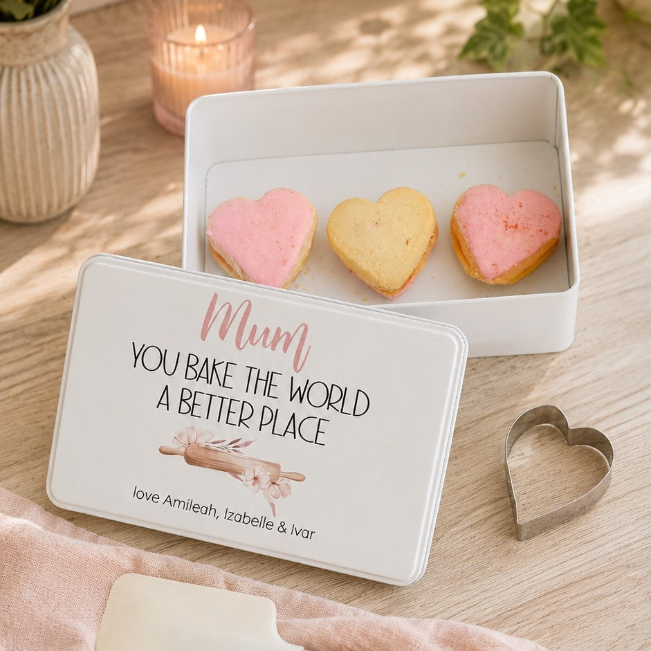 mothers day cookie tin