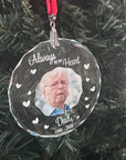 personalised crystal ornaments