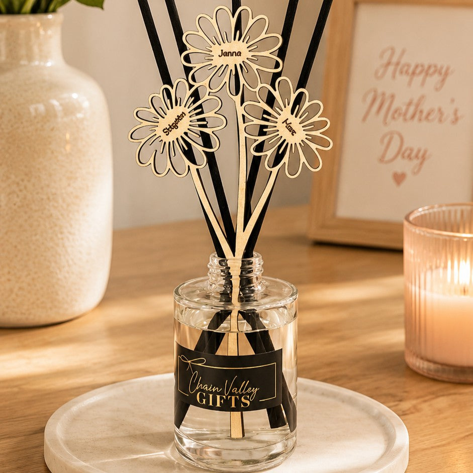 personalised reed diffuser