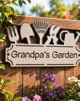 personalised garden sign