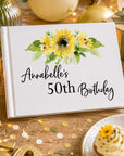 custom birthday guestbook