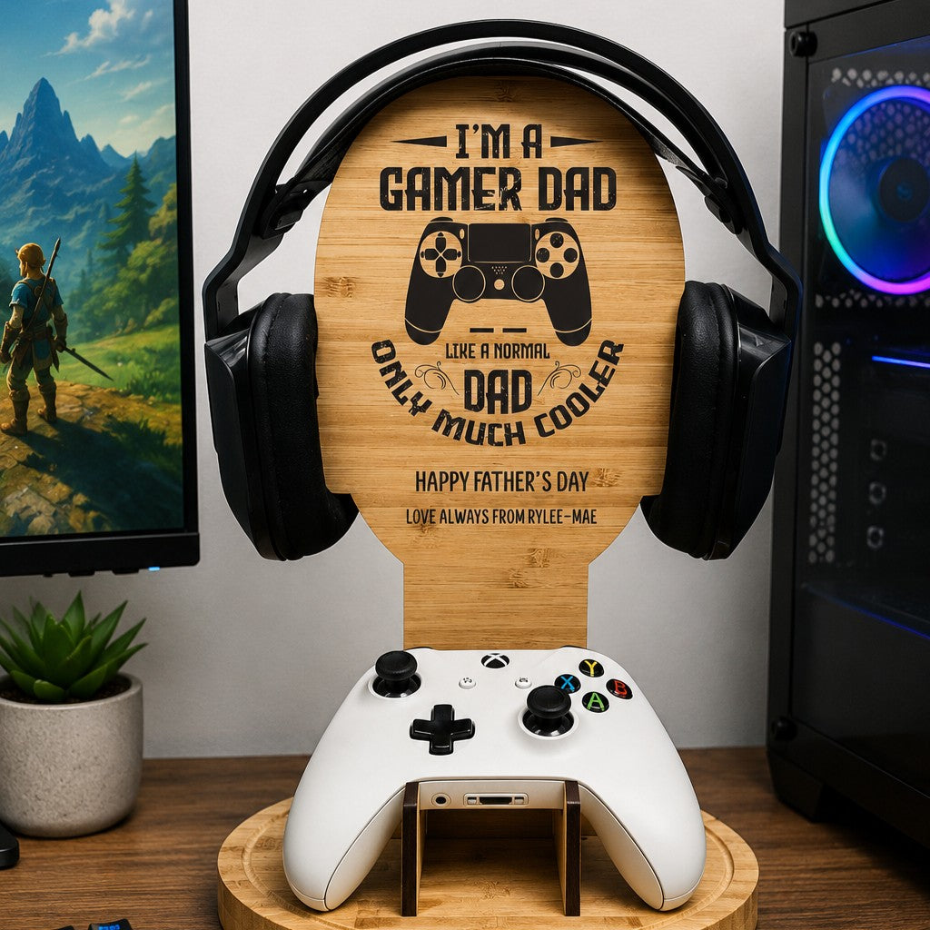 personalised headphone stand