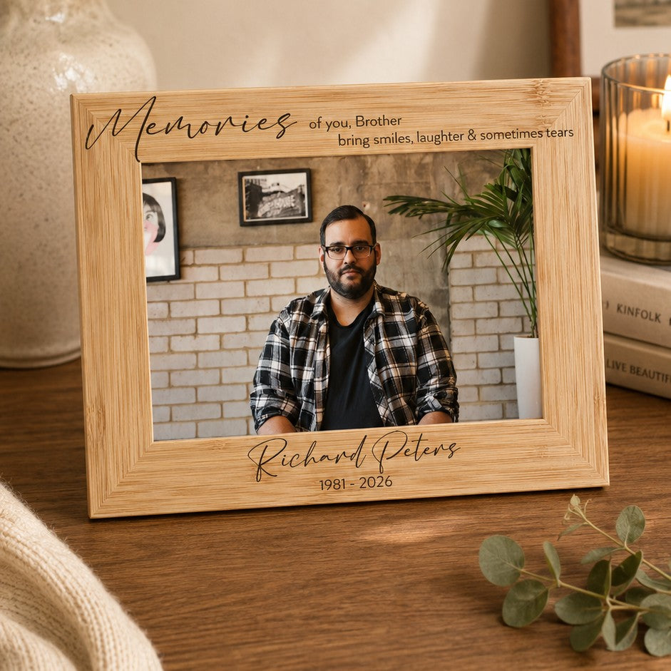 custom photo frame keepsake