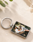 personalised photo keyring