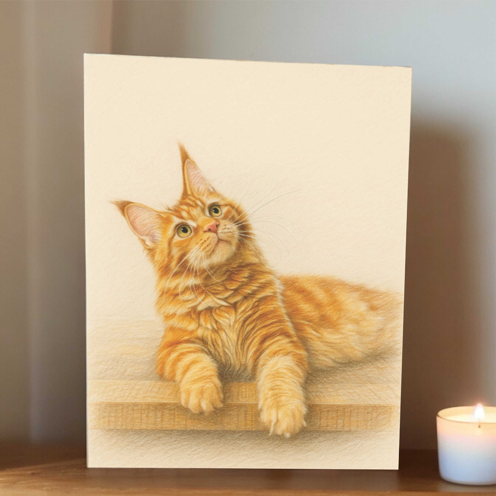 Pet memorial portrait 4 art styles