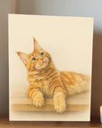 Pet memorial portrait 4 art styles