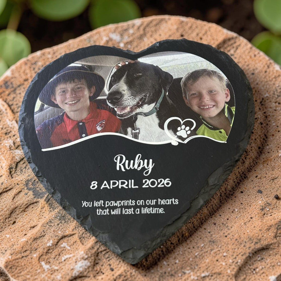 pet memorial garden plaque