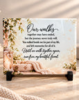 pet memorial plaque