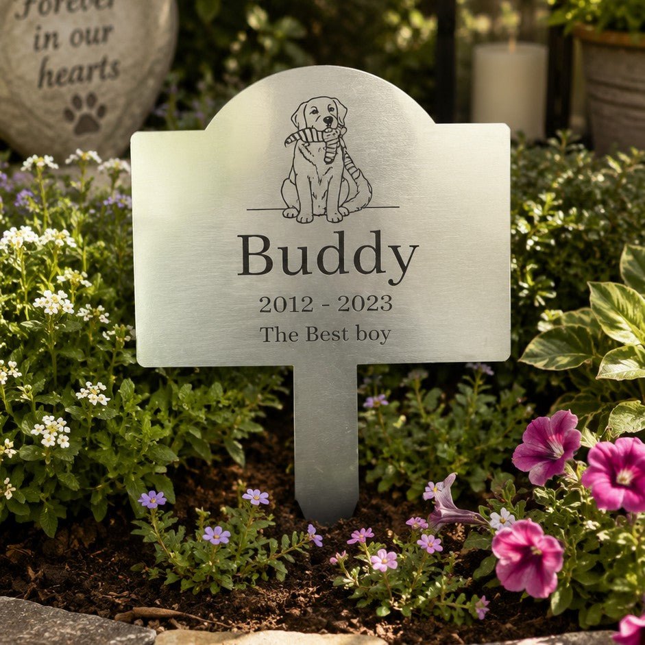 pet memorial garden marker