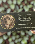 pet burial plaque