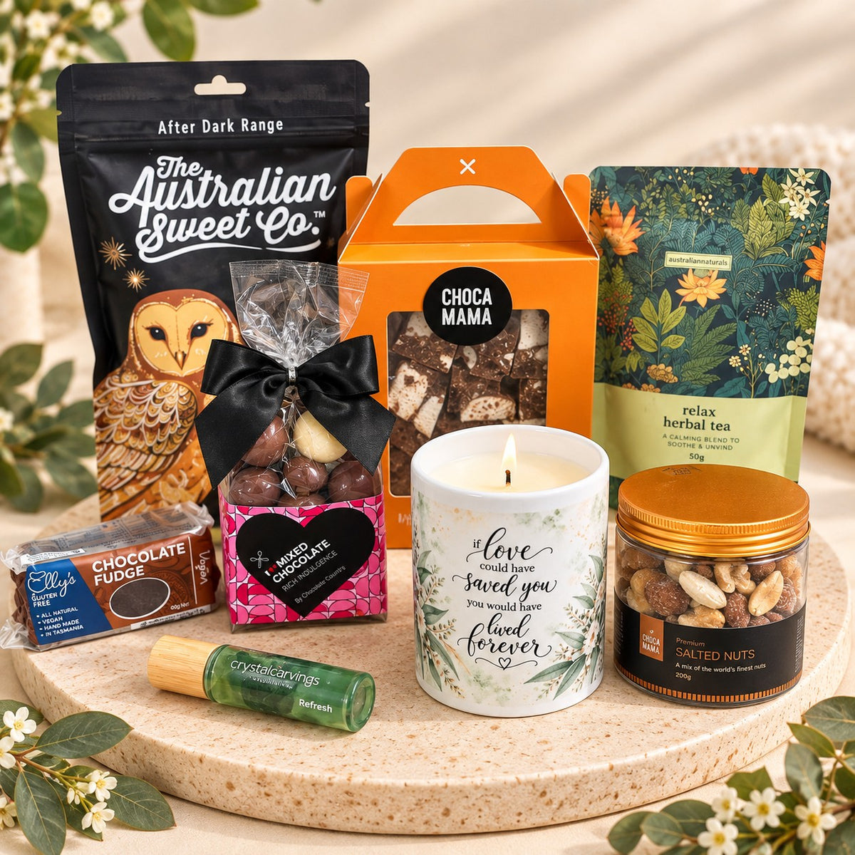 Pet memorial hamper