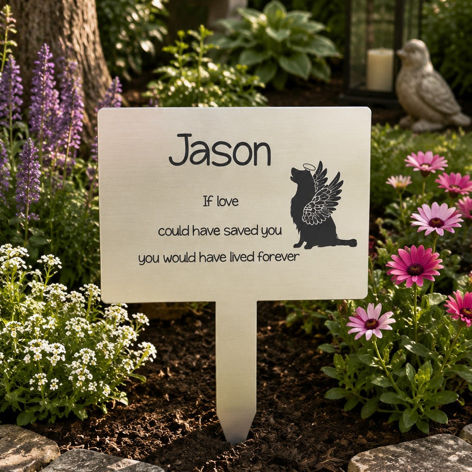 pet burial marker