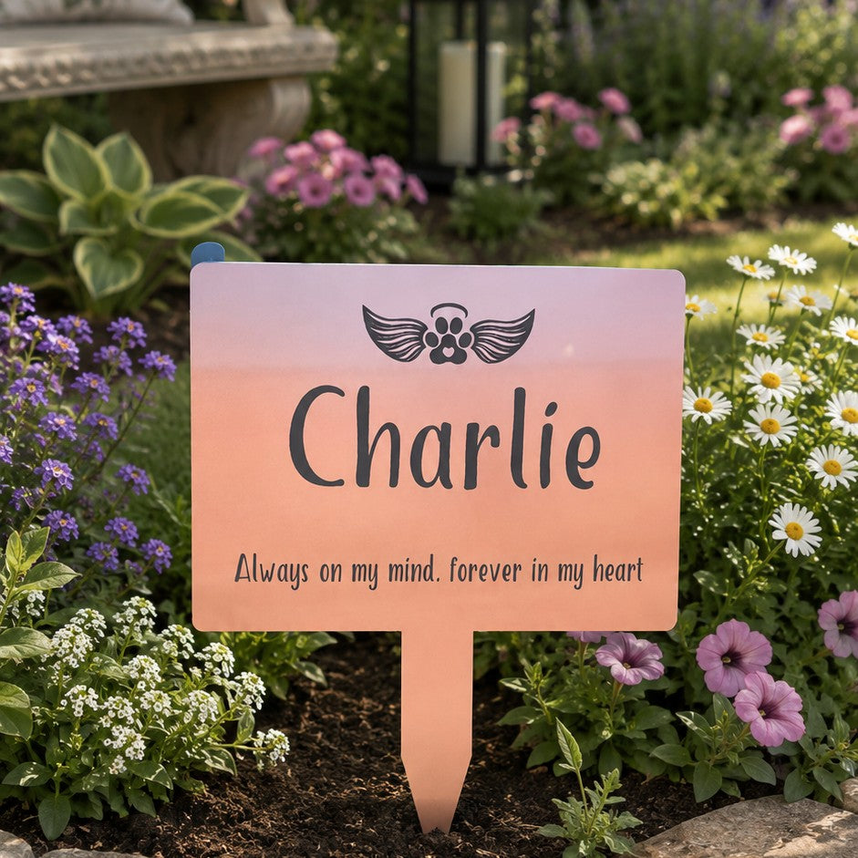 pet burial marker