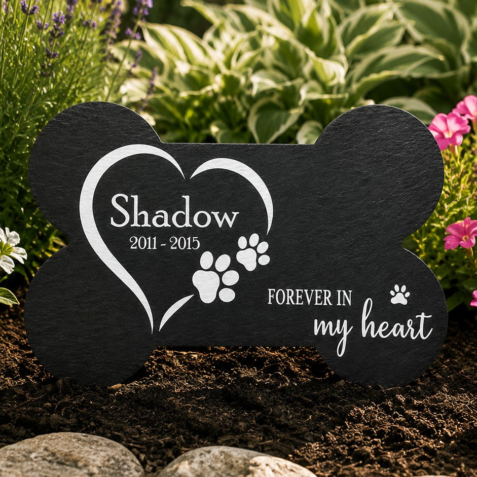 pet memorial grave stone