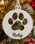 pet christmas ornament