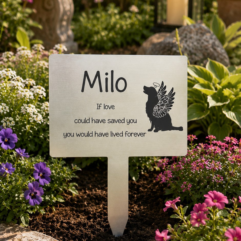 pet garden marker
