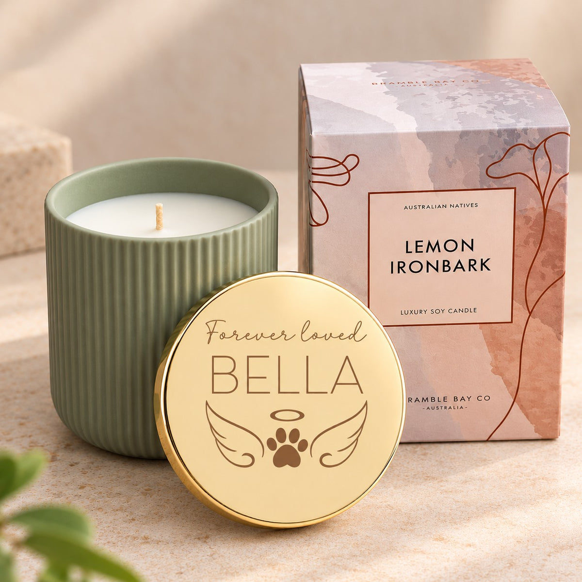 memorial candle for pet