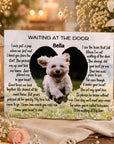 waiting at the door pet memorial