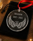 pet ornament in gift bag