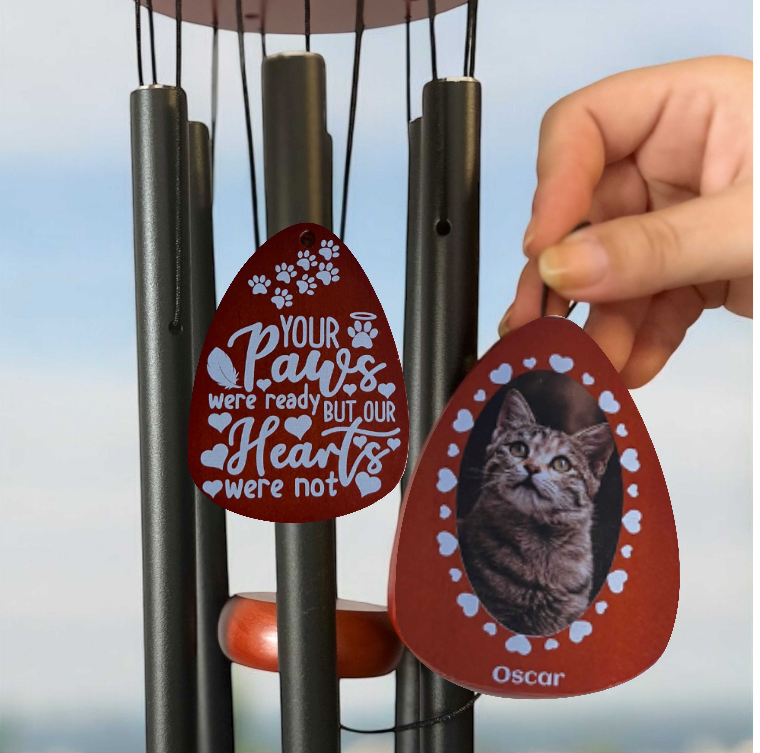 Pet Memorial Double Sided Windchimes