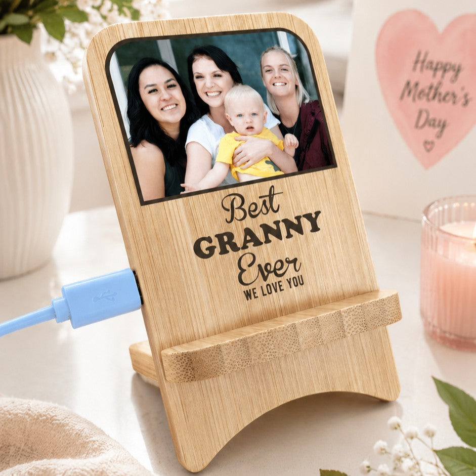 phone charger photo gift