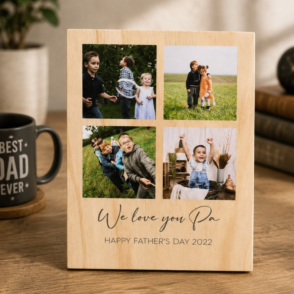 Father's day personalised photo gift