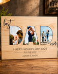 dad photo block for fathers day