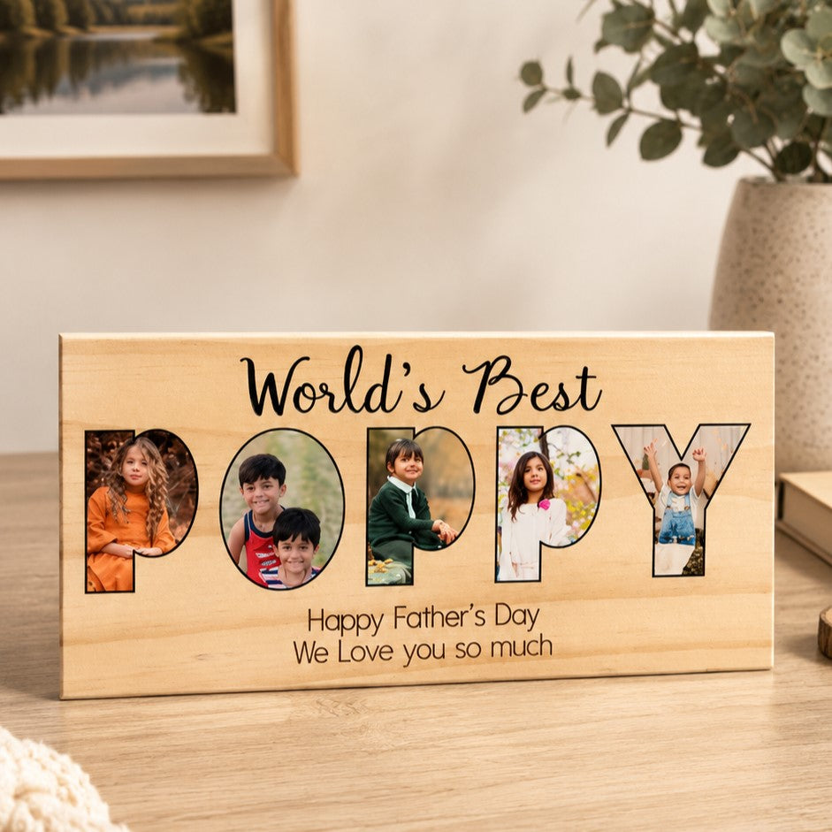 fathers day photo block