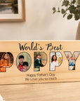 fathers day photo block