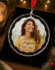photo ornament for remembrance