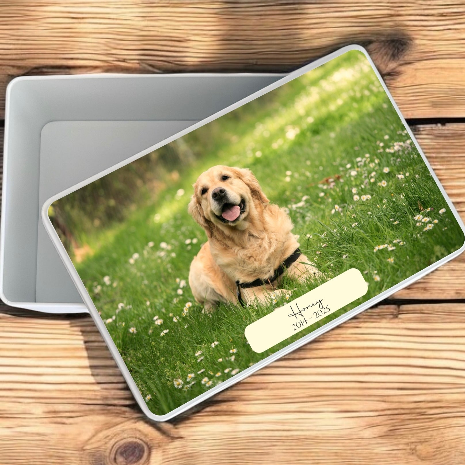 Full photo Pet Memorial Keepsake Box