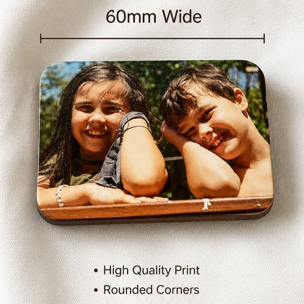 custom photo magnet