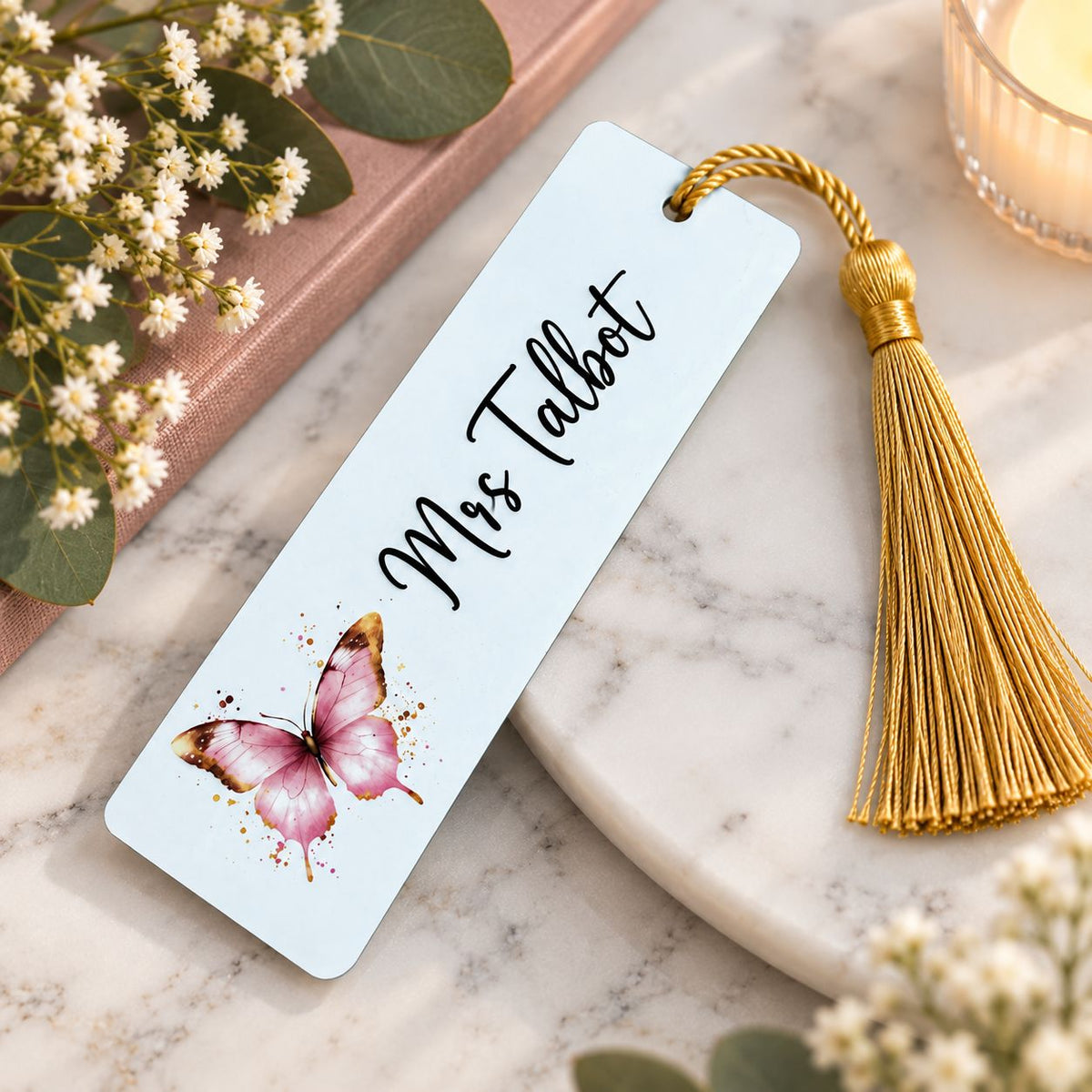 personalised bookmark