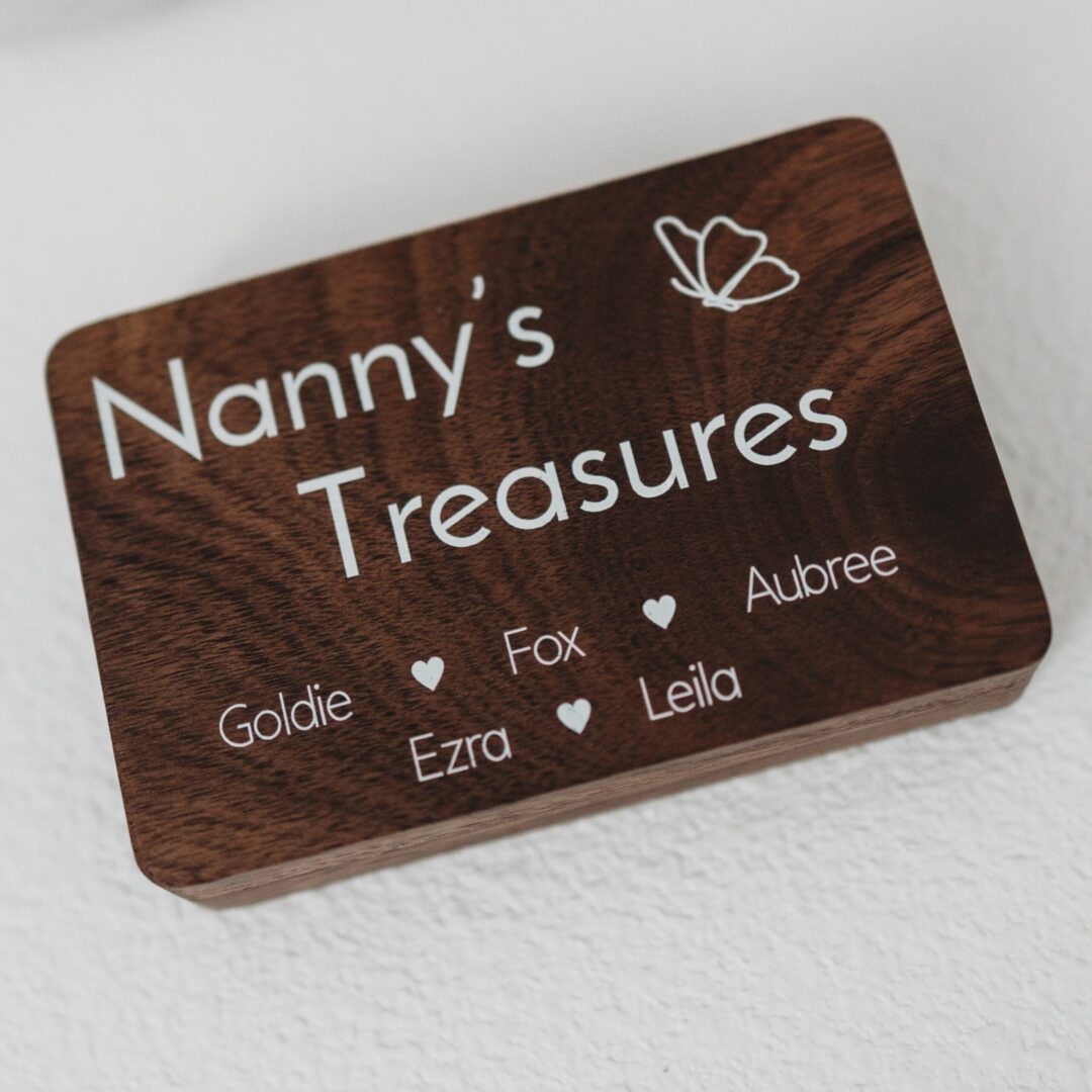 personalised jewellery box