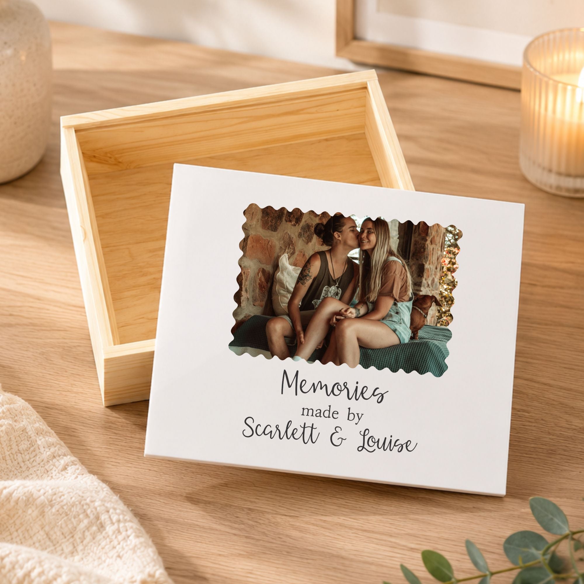 Personalised Photo Keepsake Box
