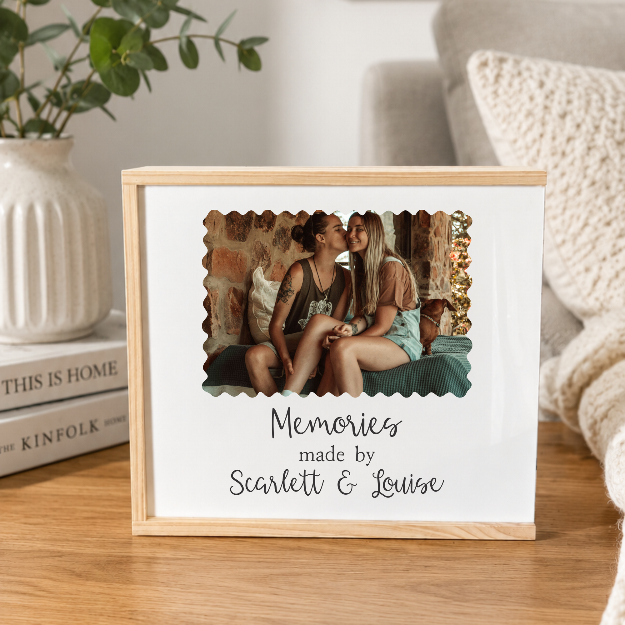 Personalised Photo Keepsake Box