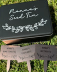 seed tin pack new