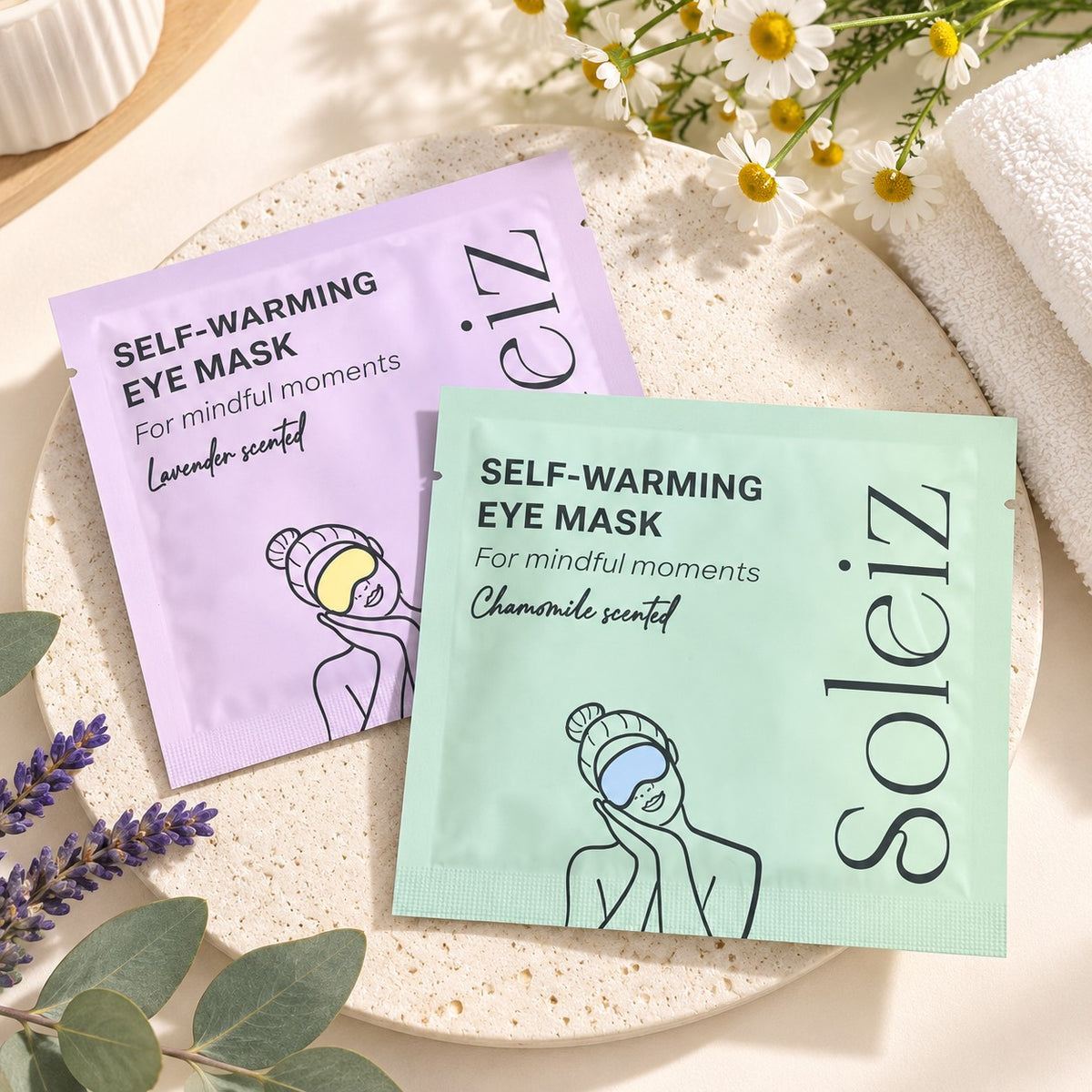 Botanical Self Warming Eye Mask