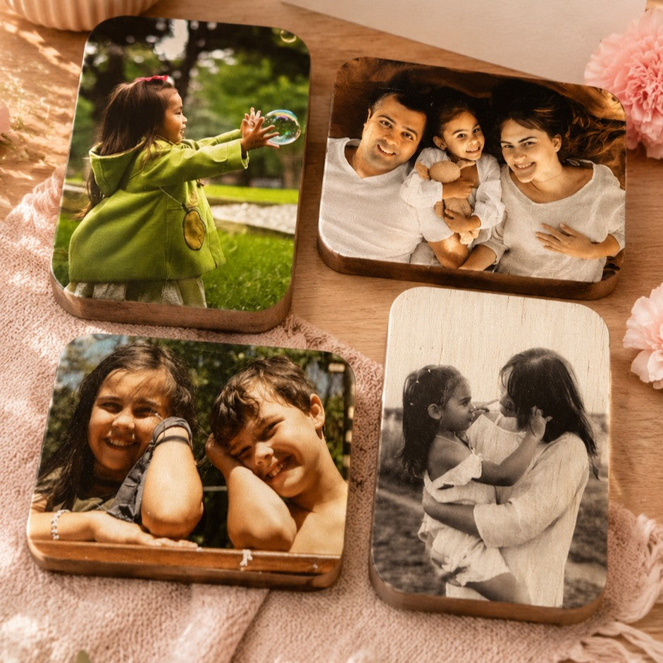 personalised photo magnets