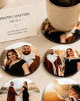 photo magnets round