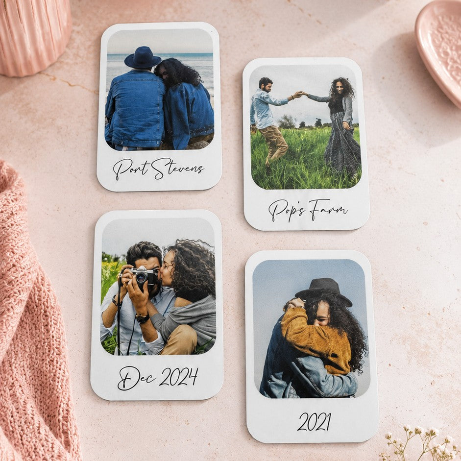 personalised photo magnets