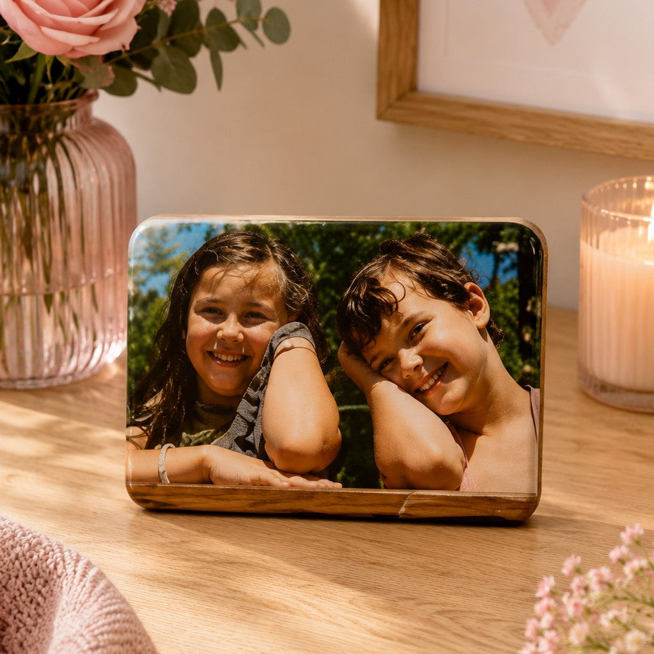personalised photo magnet