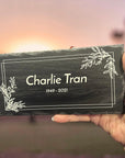 slate memorial plaque