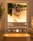 Favourite song night light