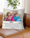 fathers-day-cushion Personalised hug cushion with photo and heartfelt poem